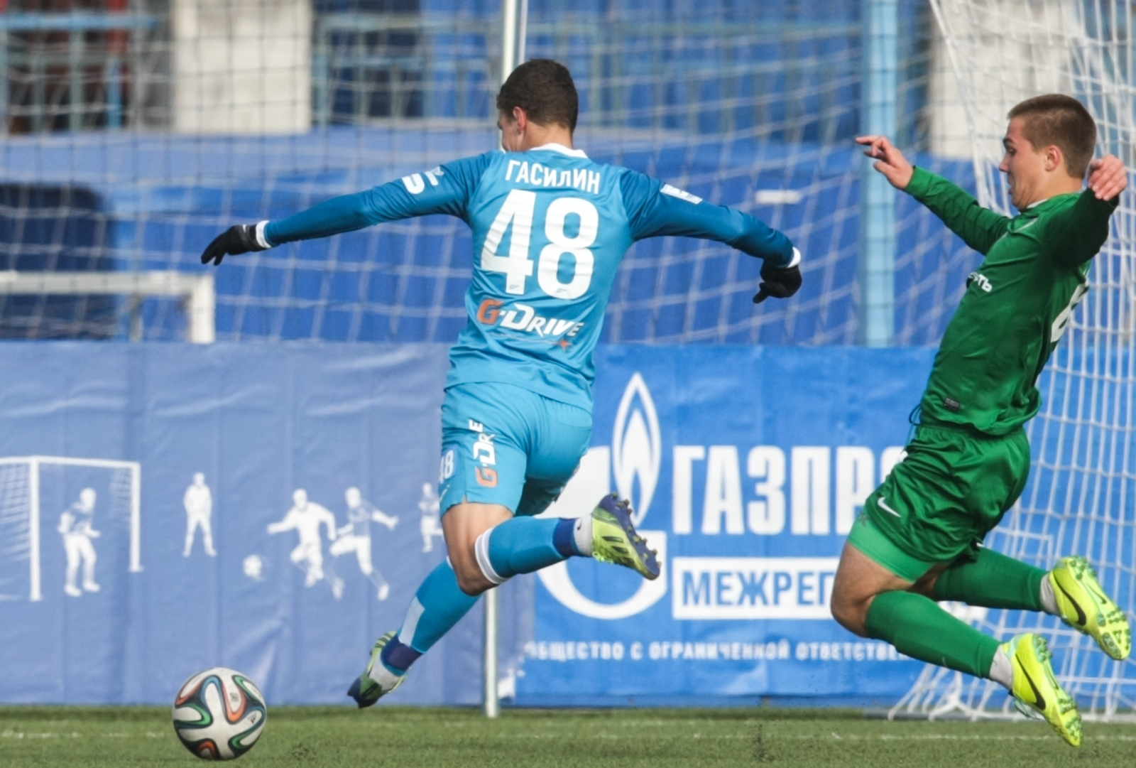 Первенство России среди молодежных команд «Зенит» — «Томь»