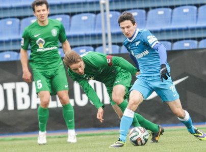 Первенство России среди молодежных команд «Зенит» — «Томь»