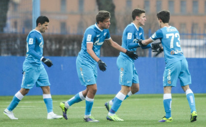 Первенство России среди молодежных команд «Зенит» — «Томь»