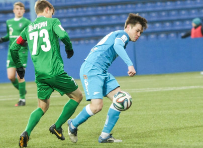 Первенство России среди молодежных команд «Зенит» — «Томь»