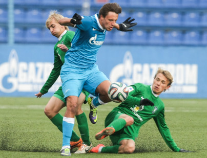 Первенство России среди молодежных команд «Зенит» — «Томь»