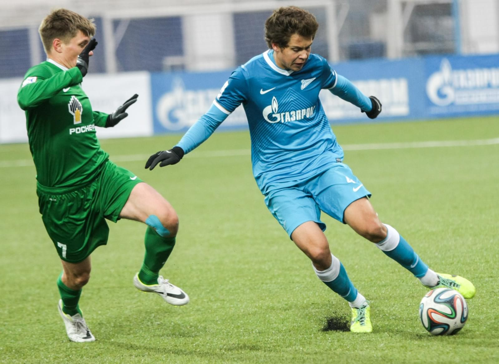 Первенство России среди молодежных команд «Зенит» — «Томь»