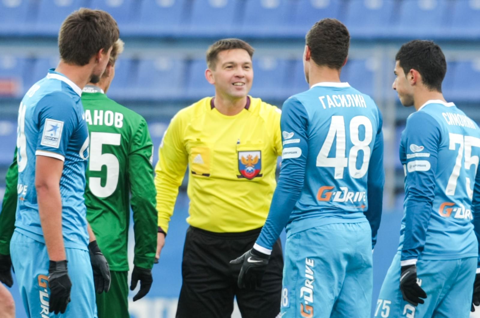 Первенство России среди молодежных команд «Зенит» — «Томь»