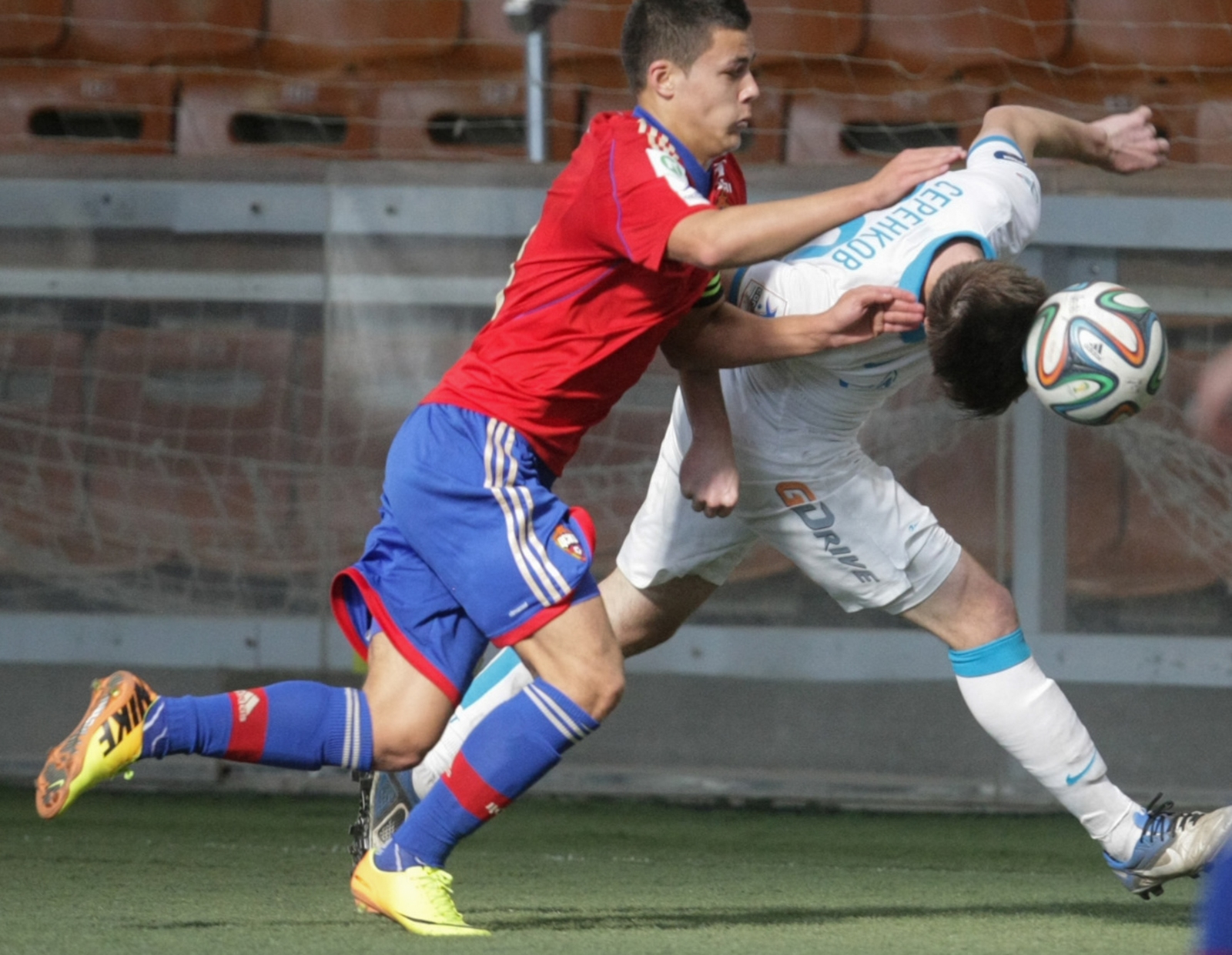 Первенство молодежных составов. Матч ЦСКА — «Зенит»