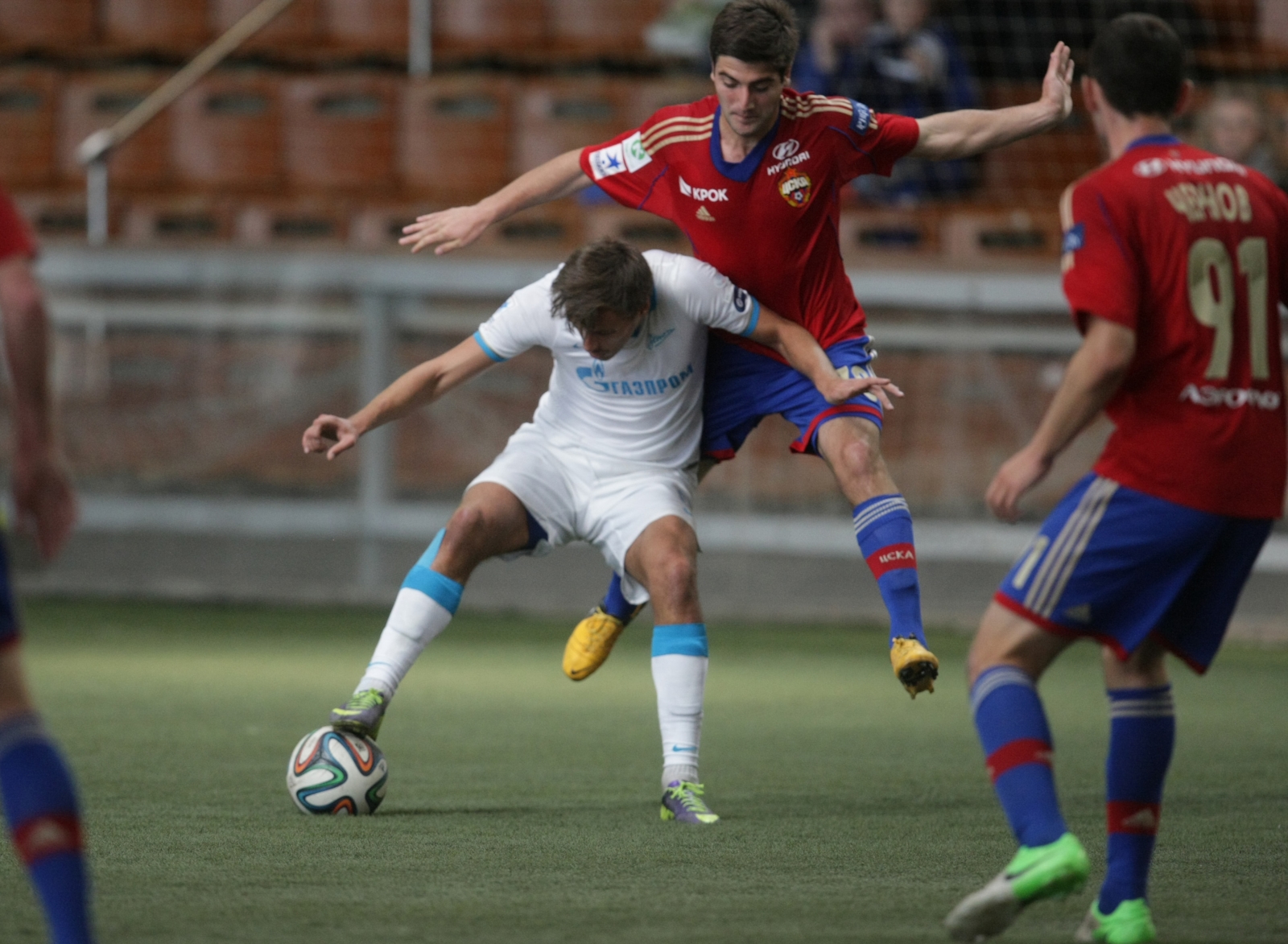 Первенство молодежных составов. Матч ЦСКА — «Зенит»