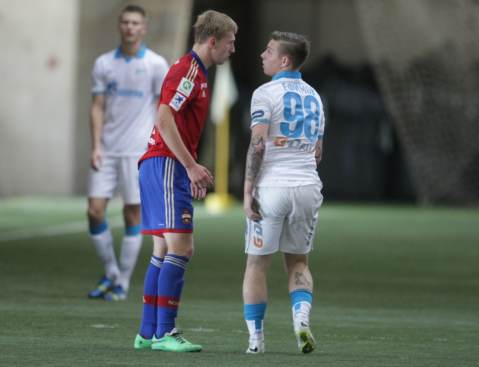 Первенство молодежных составов. Матч ЦСКА — «Зенит»