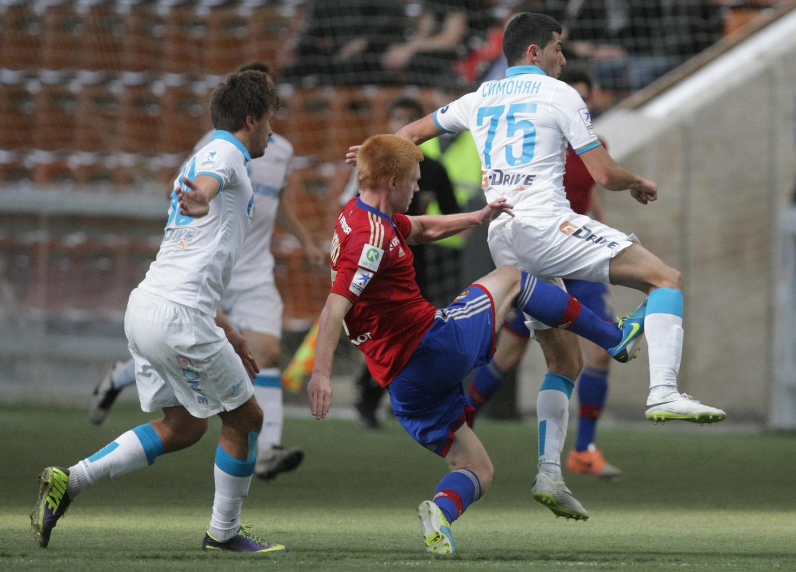 Первенство молодежных составов. Матч ЦСКА — «Зенит»