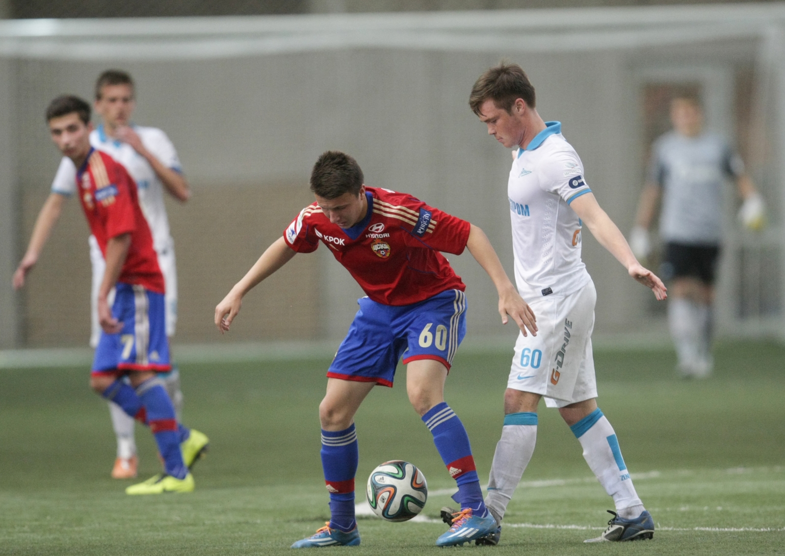 Первенство молодежных составов. Матч ЦСКА — «Зенит»