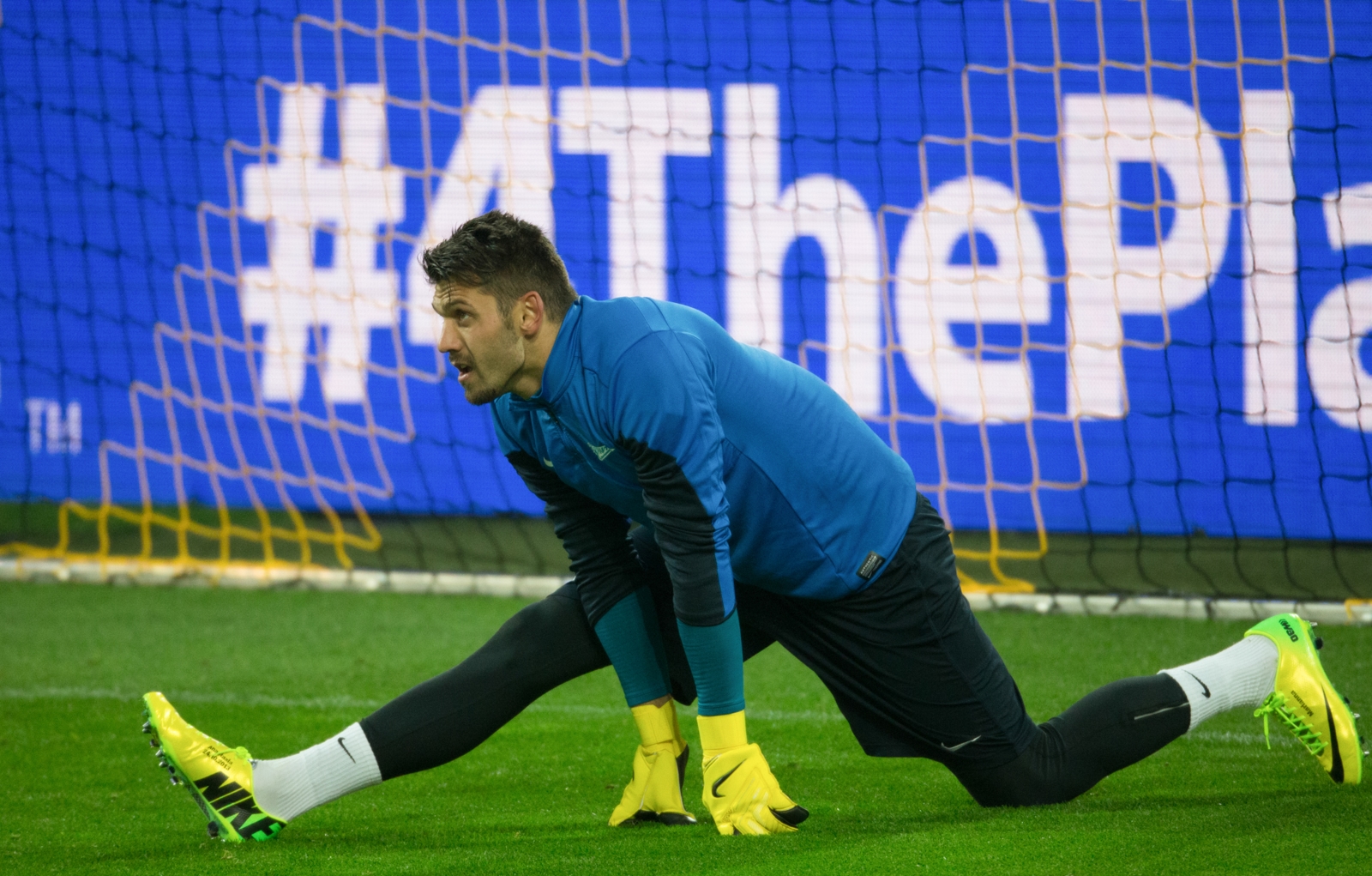 Тренировка «Зенита» перед матчем с «Боруссией»