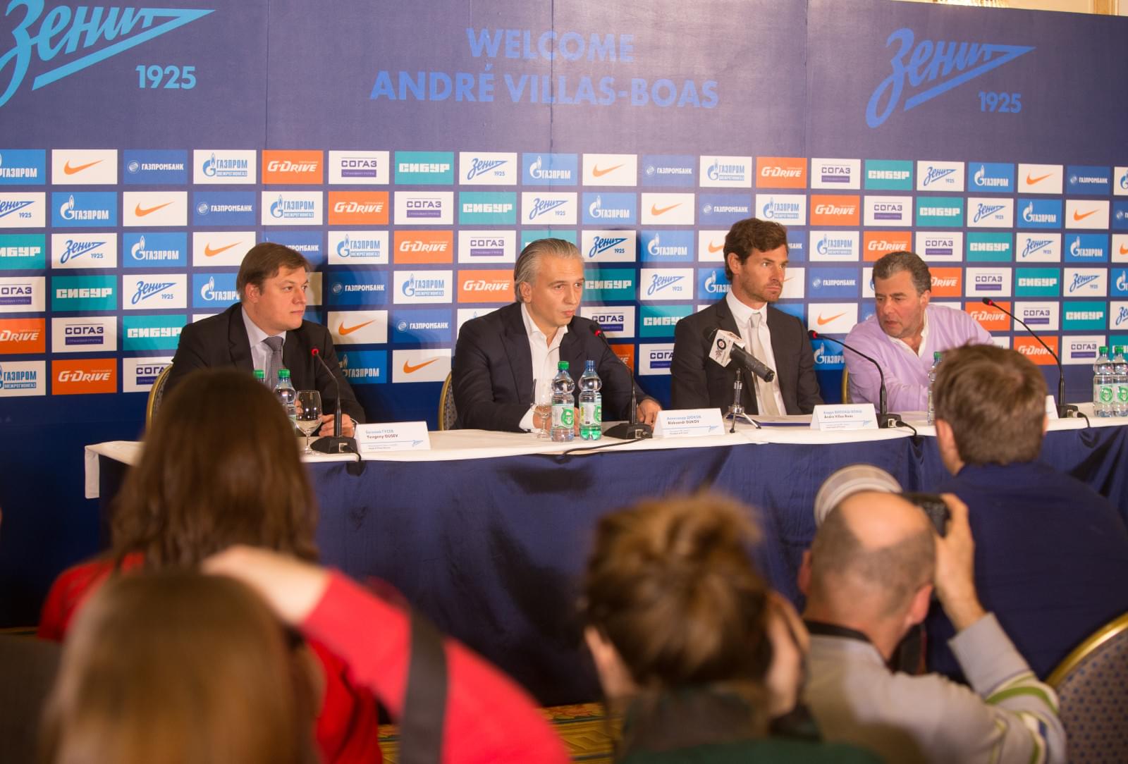 Представление нового главного тренера Андре Виллаш-Боаша