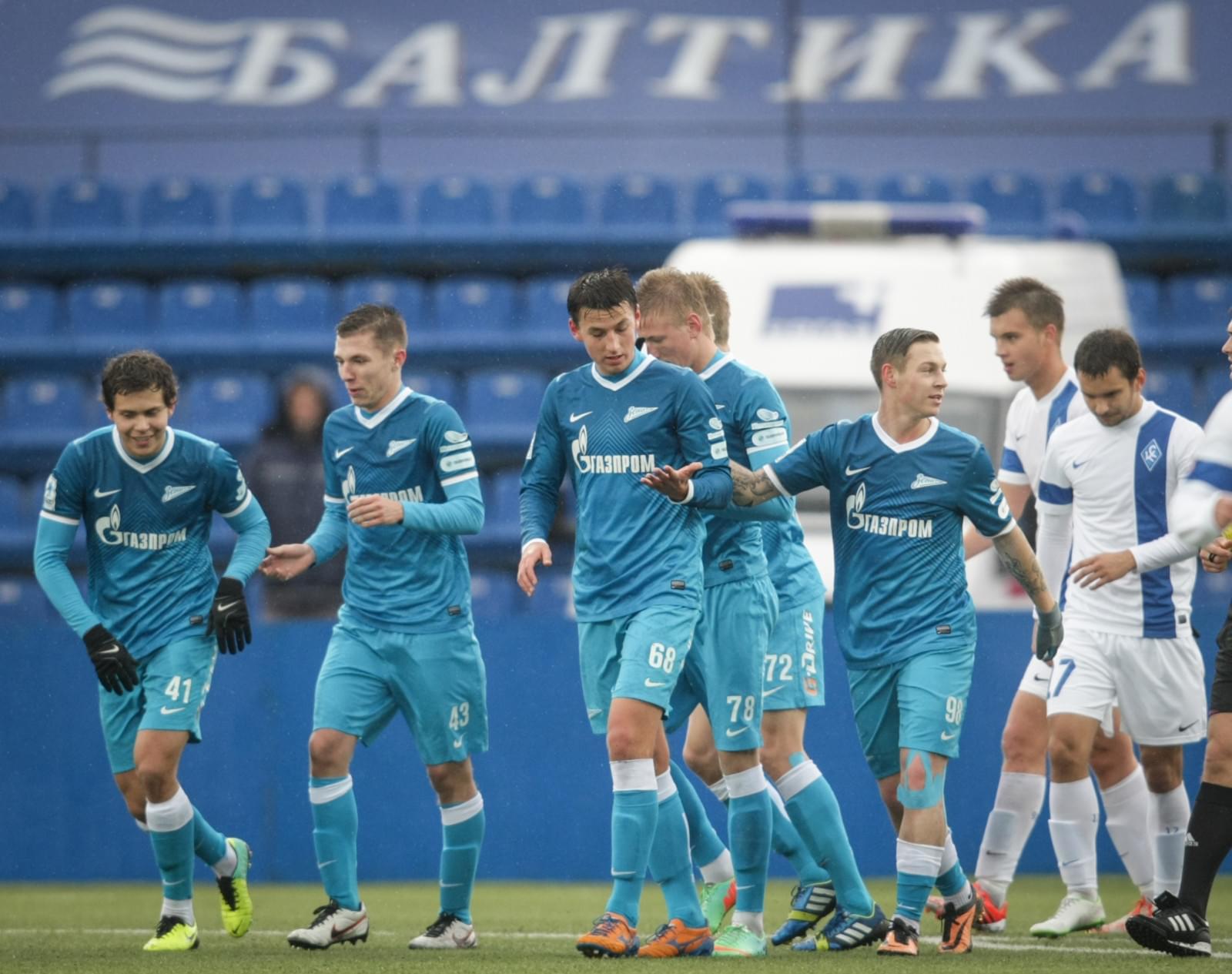 Первенство России среди молодежных команд «Зенит» — «Крылья Советов»