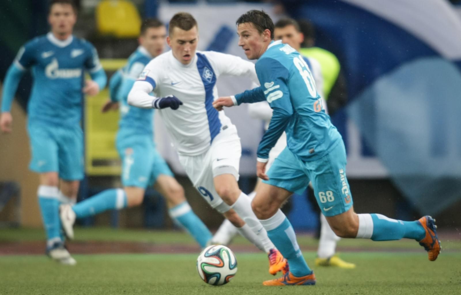 Первенство России среди молодежных команд «Зенит» — «Крылья Советов»