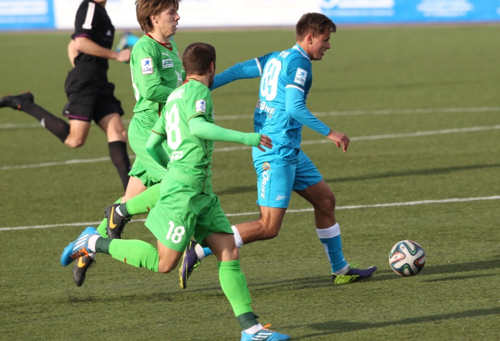 Первенство России среди молодежных команд «Зенит» — «Рубин»