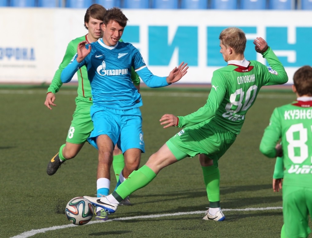 Первенство России среди молодежных команд «Зенит» — «Рубин»