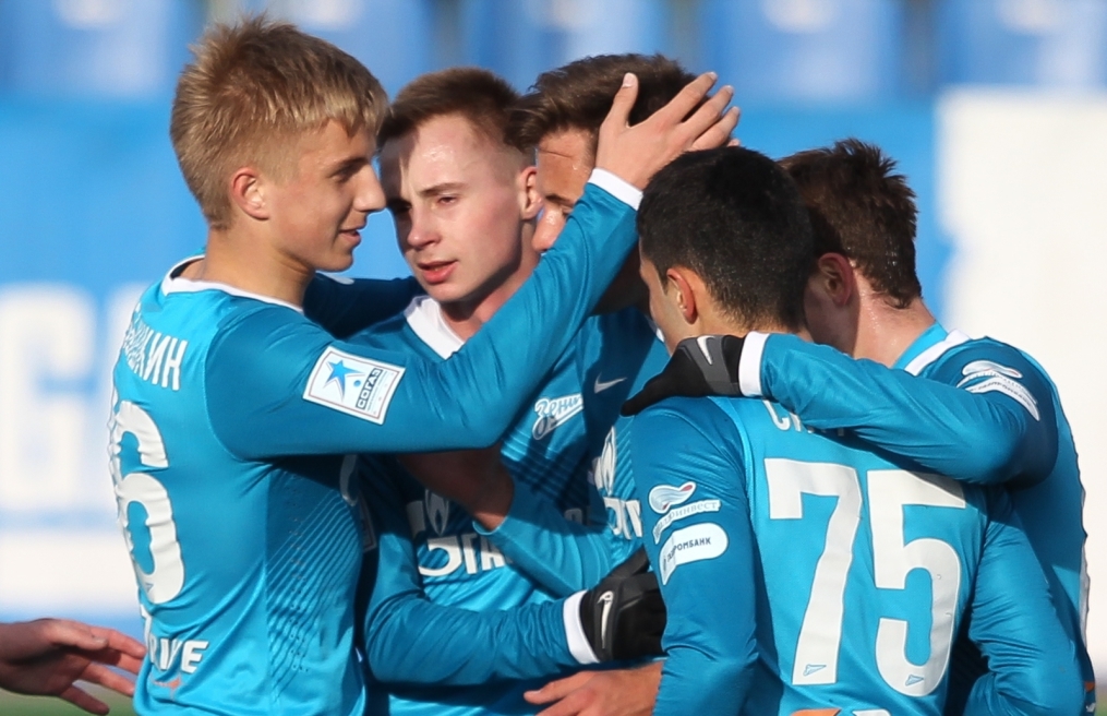 Первенство России среди молодежных команд «Зенит» — «Рубин»