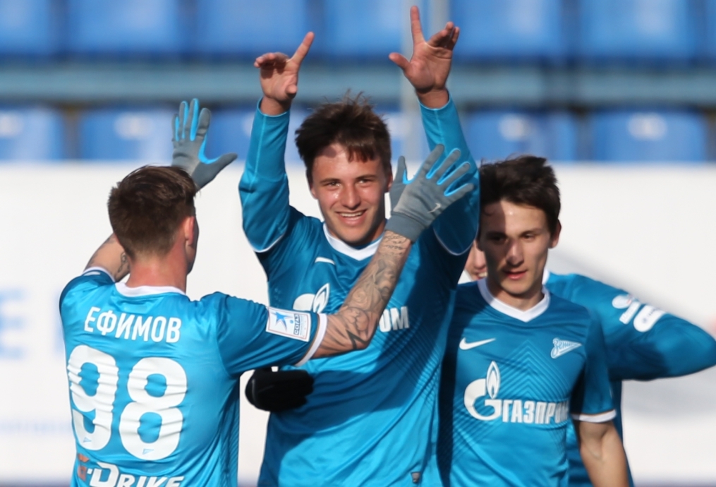 Первенство России среди молодежных команд «Зенит» — «Рубин»