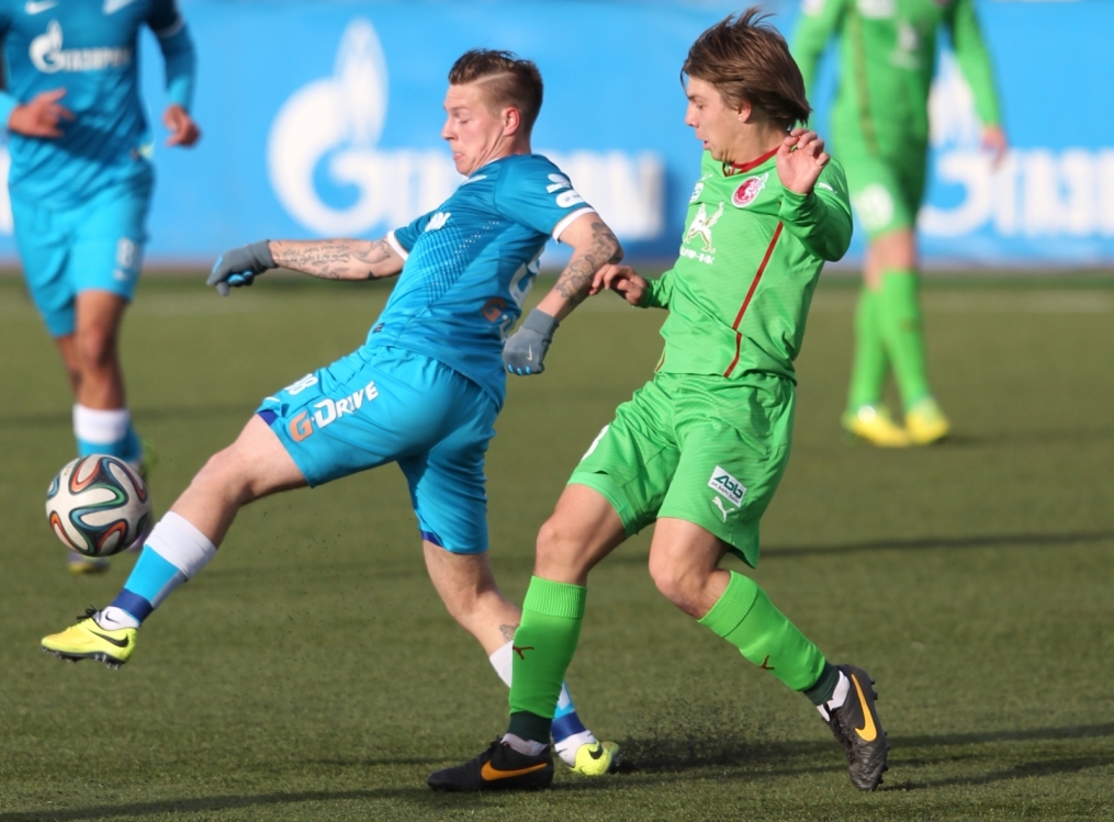 Первенство России среди молодежных команд «Зенит» — «Рубин»