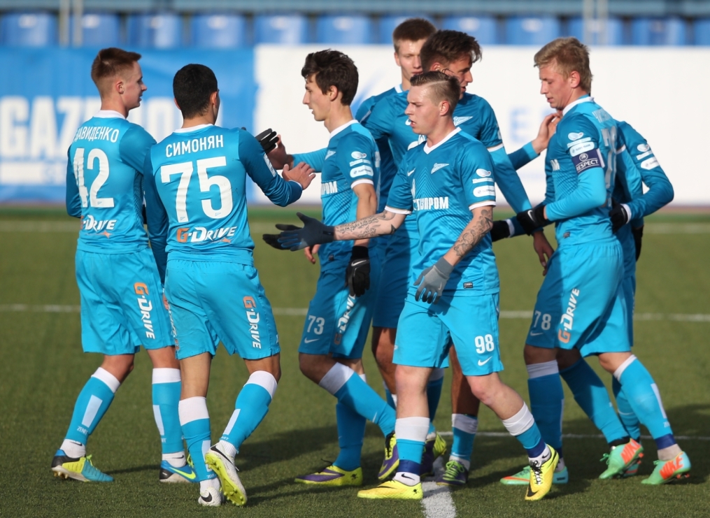 Первенство России среди молодежных команд «Зенит» — «Рубин»