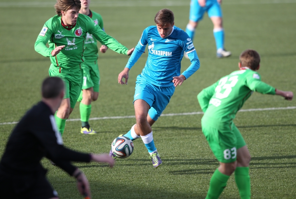 Первенство России среди молодежных команд «Зенит» — «Рубин»