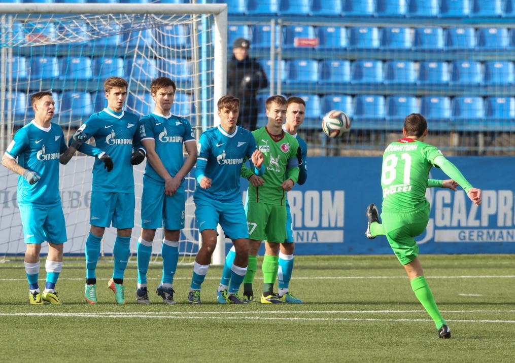Первенство России среди молодежных команд «Зенит» — «Рубин»