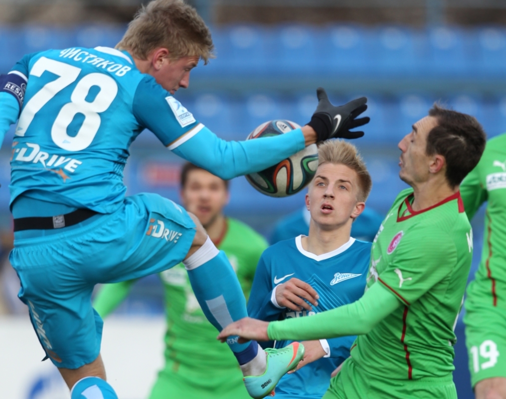 Первенство России среди молодежных команд «Зенит» — «Рубин»