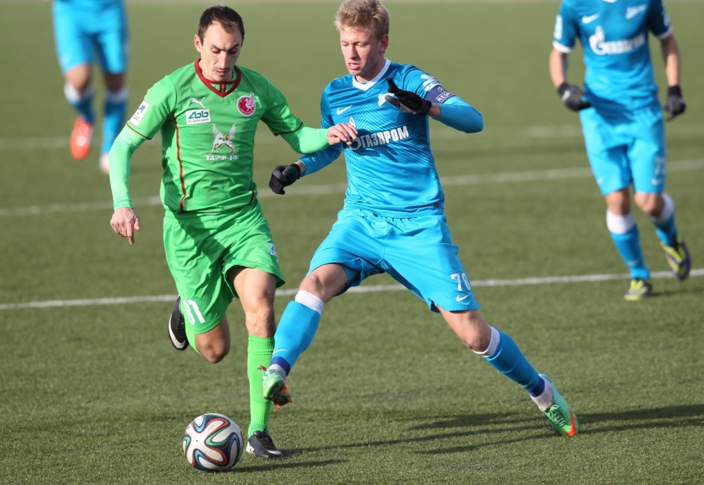 Первенство России среди молодежных команд «Зенит» — «Рубин»