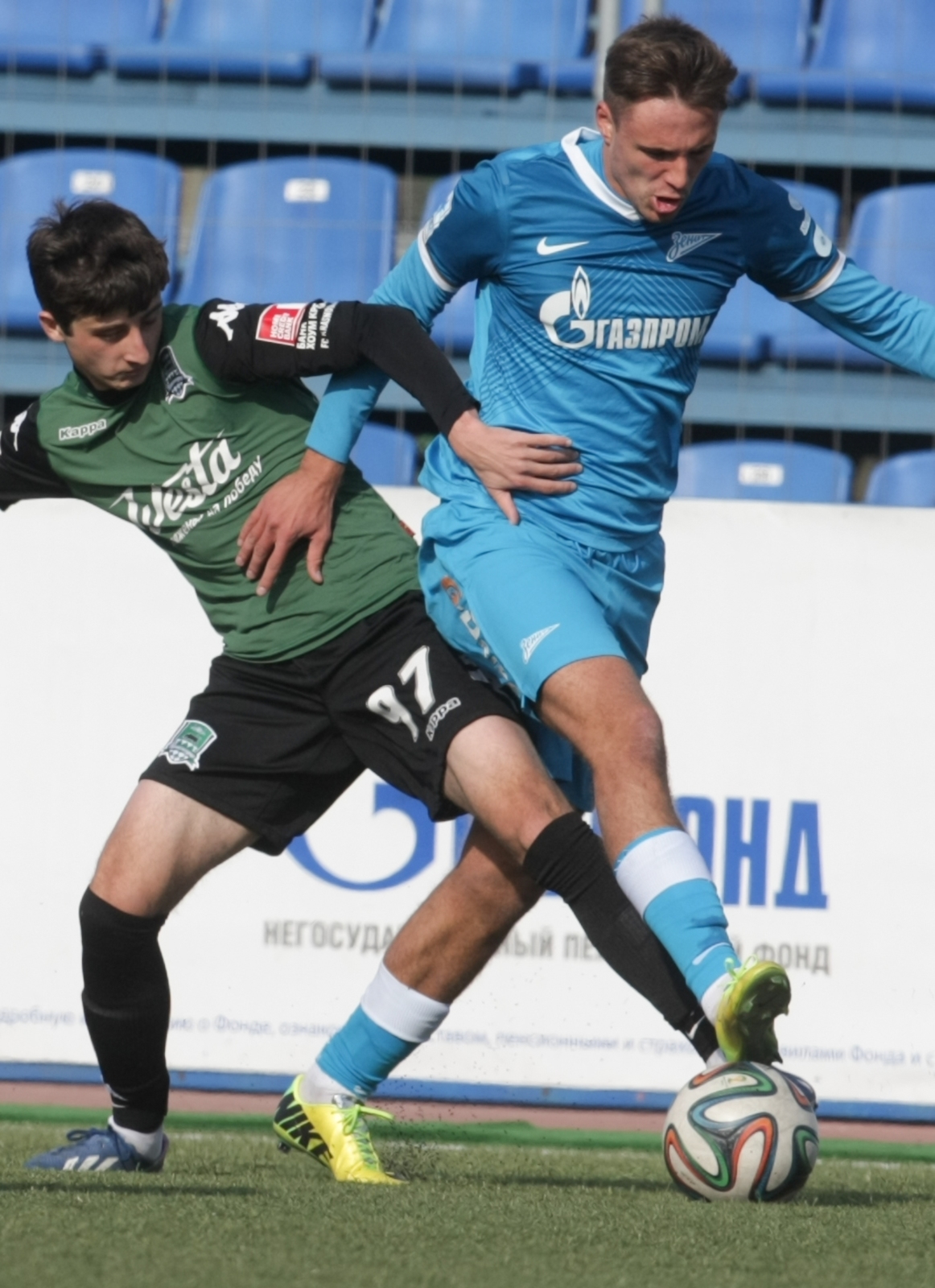 Первенство России среди молодежных команд «Зенит» — «Краснодар»