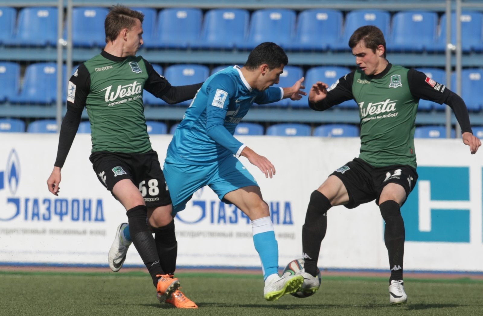 Первенство России среди молодежных команд «Зенит» — «Краснодар»