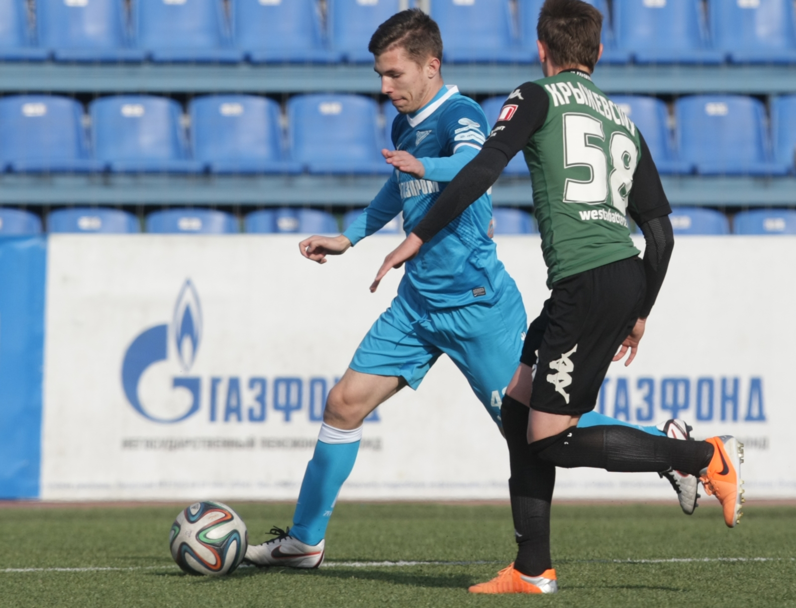 Первенство России среди молодежных команд «Зенит» — «Краснодар»