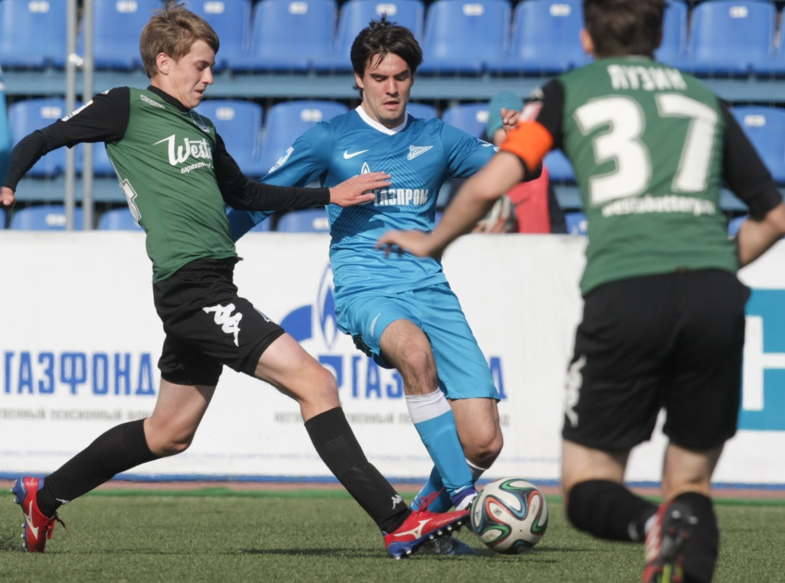 Первенство России среди молодежных команд «Зенит» — «Краснодар»