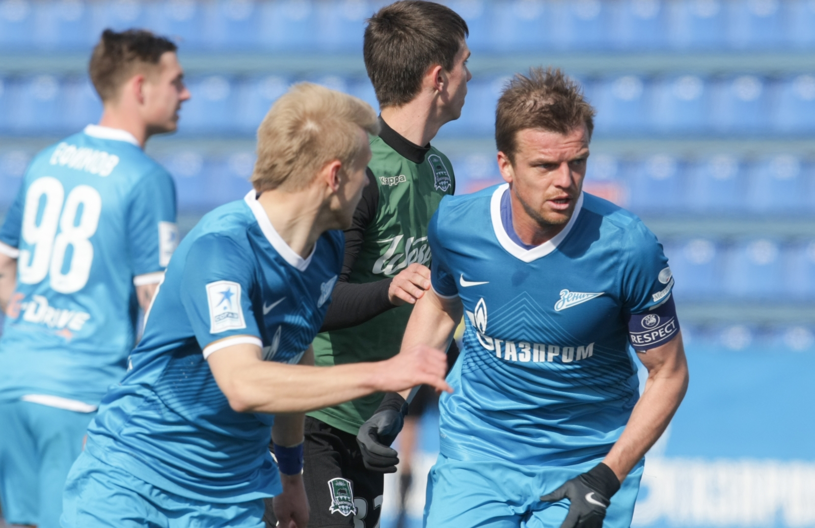 Первенство России среди молодежных команд «Зенит» — «Краснодар»