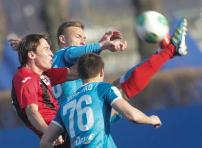 Футбольный матч «Зенит-2» — «Знамя Труда»