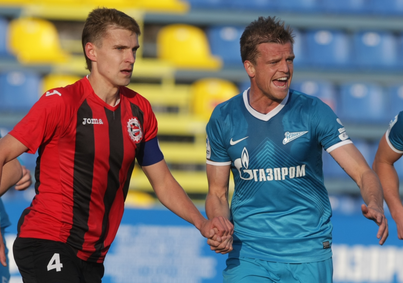 Футбольный матч «Зенит-2» — «Знамя Труда»