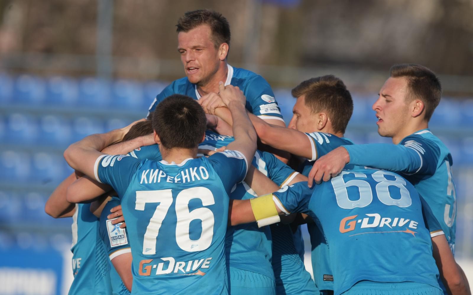 Футбольный матч «Зенит-2» — «Знамя Труда»