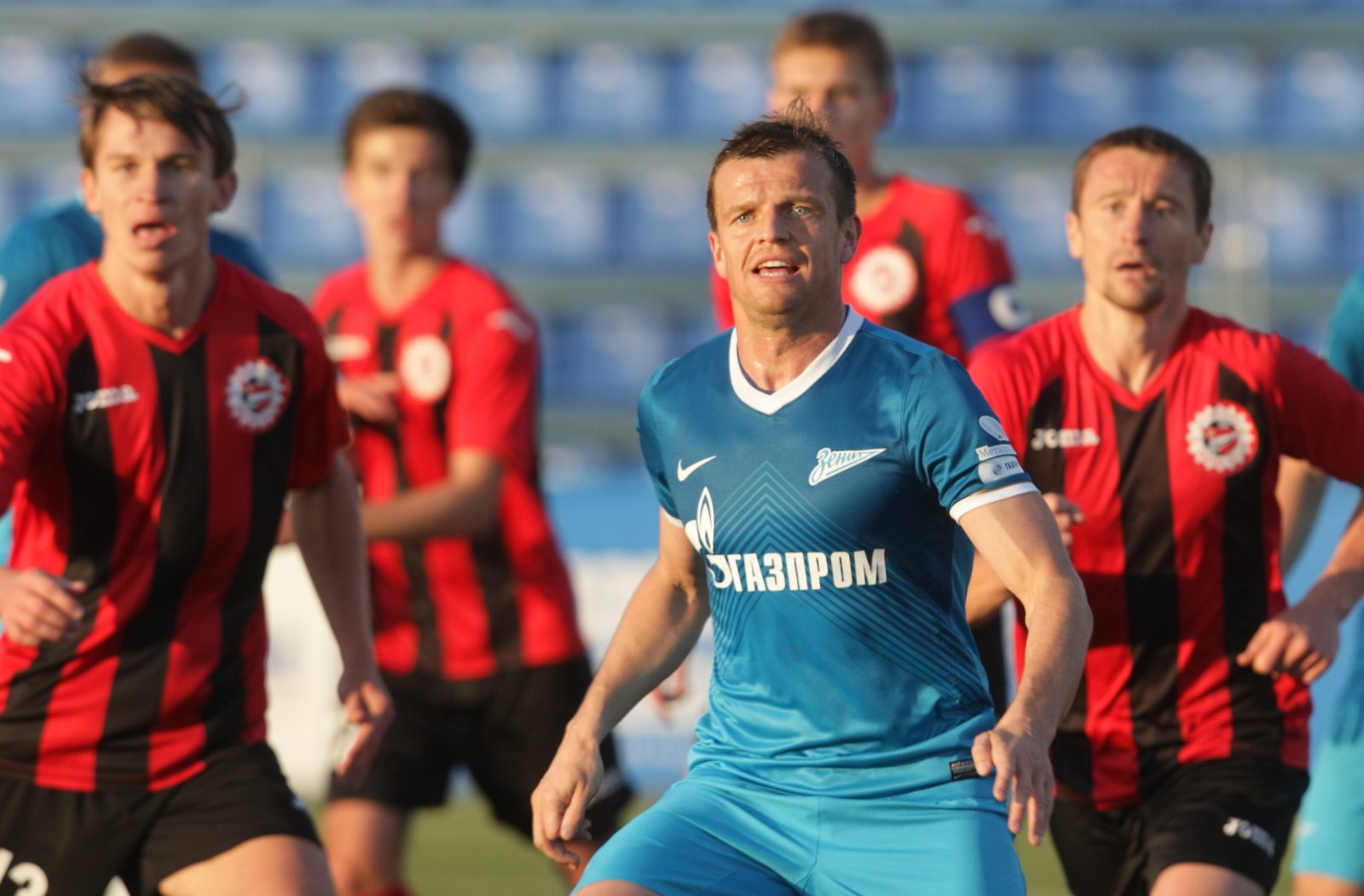 Футбольный матч «Зенит-2» — «Знамя Труда»