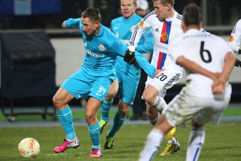 Лига Европы УЕФА 2012/2013, «Зенит» — «Базель»