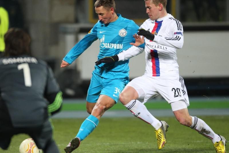 Лига Европы УЕФА 2012/2013, «Зенит» — «Базель»