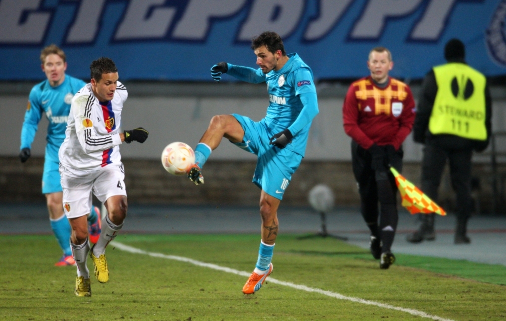 Лига Европы УЕФА 2012/2013, «Зенит» — «Базель»