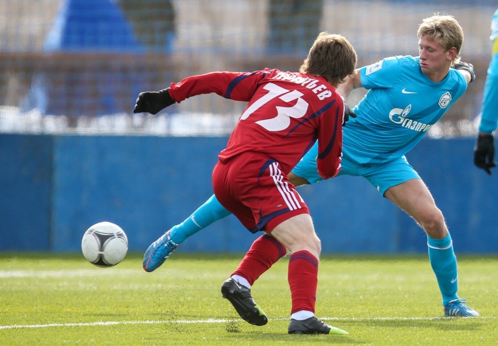 Первенство России среди молодежных составов. Матч «Зенит» — «Мордовия»