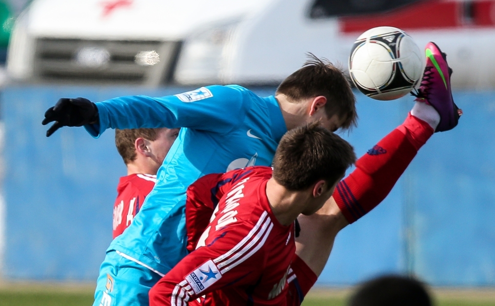 Первенство России среди молодежных составов. Матч «Зенит» — «Мордовия»