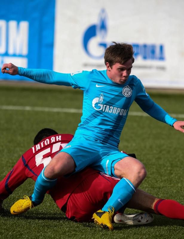 Первенство России среди молодежных составов. Матч «Зенит» — «Мордовия»