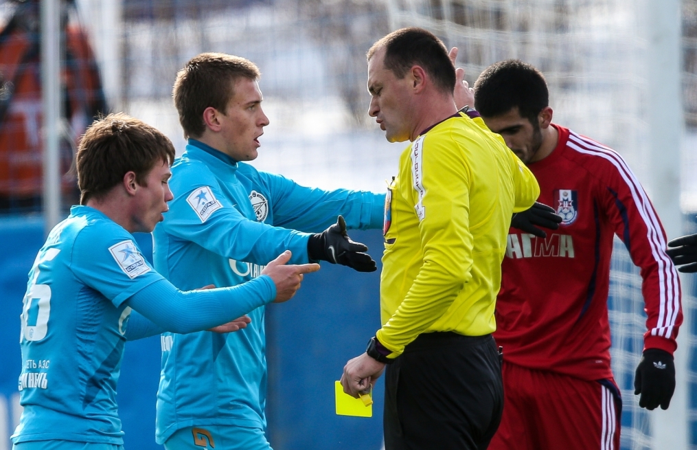 Первенство России среди молодежных составов. Матч «Зенит» — «Мордовия»