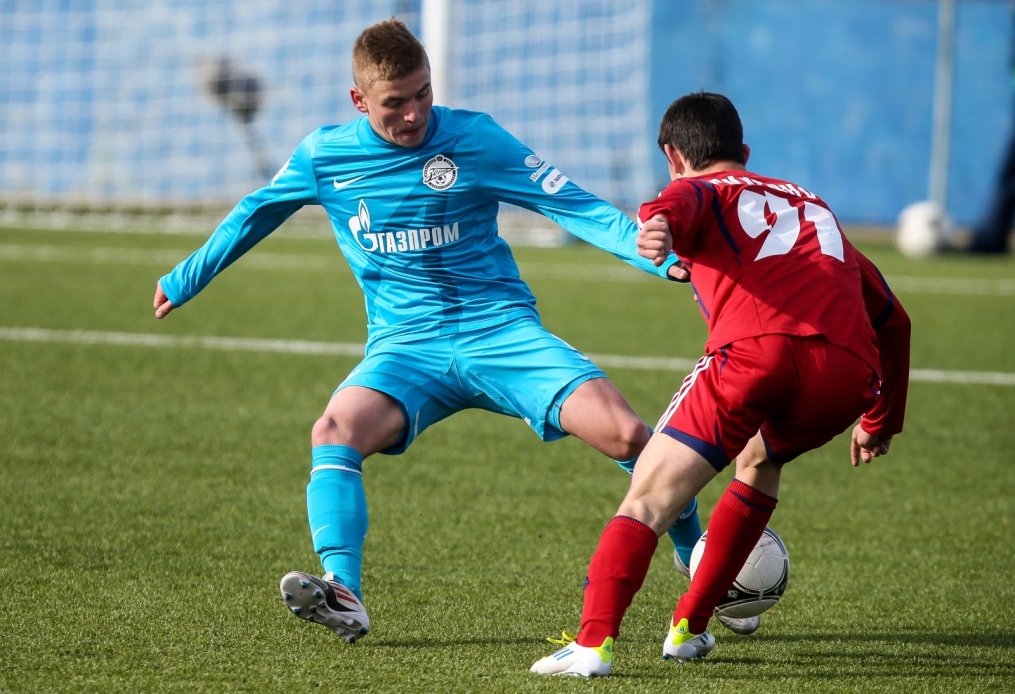 Первенство России среди молодежных составов. Матч «Зенит» — «Мордовия»