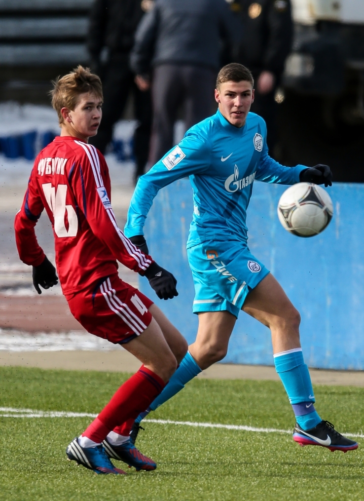 Первенство России среди молодежных составов. Матч «Зенит» — «Мордовия»