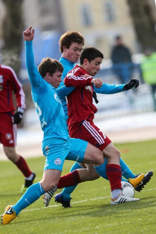 Первенство России среди молодежных составов. Матч «Зенит» — «Мордовия»