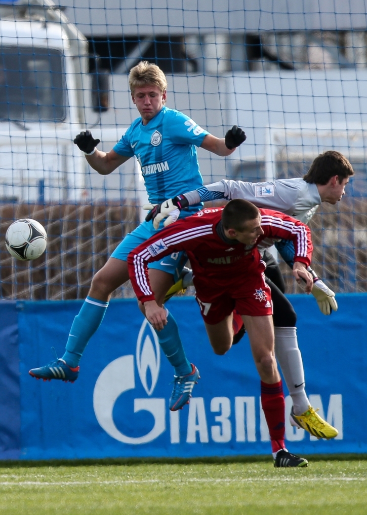 Первенство России среди молодежных составов. Матч «Зенит» — «Мордовия»