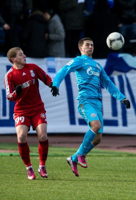 Первенство России среди молодежных составов. Матч «Зенит» — «Мордовия»