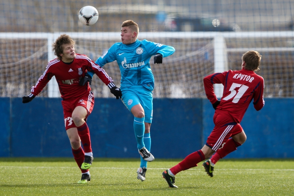 Первенство России среди молодежных составов. Матч «Зенит» — «Мордовия»