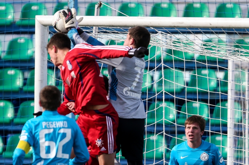 Первенство России среди молодежных составов. Матч «Зенит» — «Мордовия»