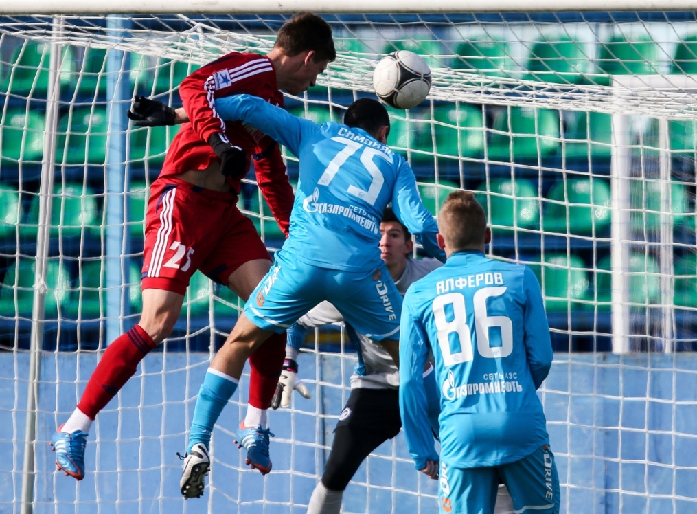 Первенство России среди молодежных составов. Матч «Зенит» — «Мордовия»